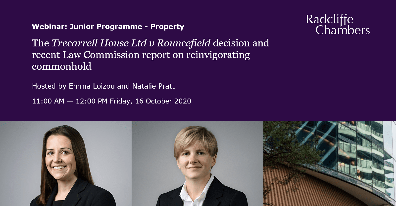 Video: Junior Programme: Property - Trecarrell House Ltd v Rouncefield and the recent Law Commission report