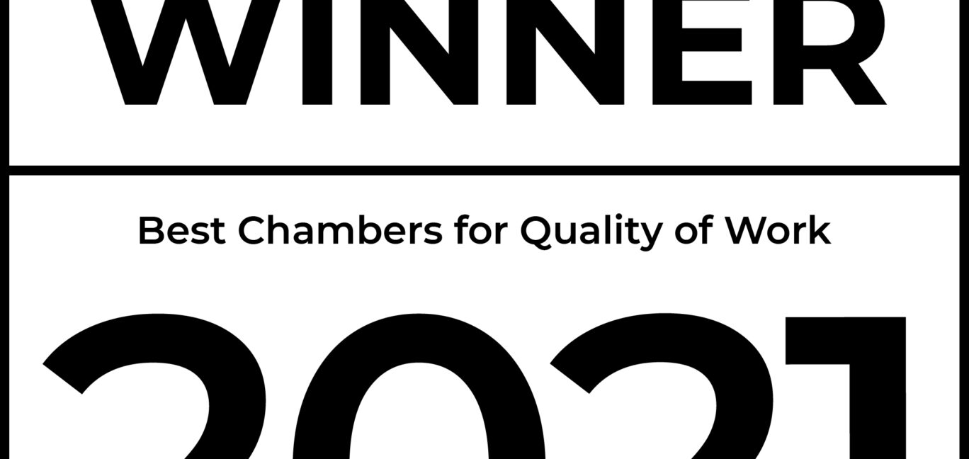 Radcliffe Chambers named Best Chambers for Quality of Work at the 2021 Legal Cheek Awards