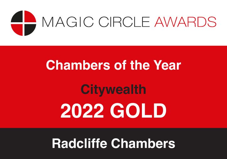 Radcliffe Chambers wins Chambers of the Year!
